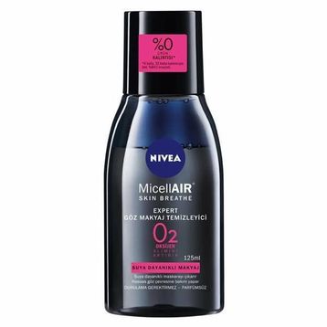 Nivea 125 ml Micellair Expert Çift Bazlı Göz & Makyaj Temizleyici