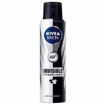 Nivea 150 ml Men Deo Invisible Black & White Power Deodorant