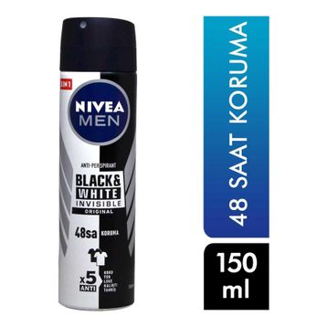 Nivea 150 ml Men Deo Invisible Black & White Power Deodorant