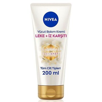 Nivea 200 ml Leke İz Karşıtı Vücut Bakım Kremi