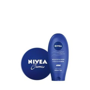 Nivea 250 ml Krem+Besleyici El Kremi
