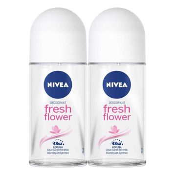 Nivea 2x50 ml Fresh Flower Kadın Deodorant Roll-On