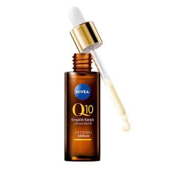 Nivea 30 ml Q10 Kırışıklık Karşıtı Çift Etkili Cilt Serumu