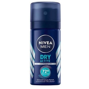 Nivea 35 ml Men Dry Active Deodorant Sprey