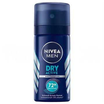 Nivea 35 ml Men Dry Active Deodorant Sprey
