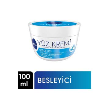 Nivea 40060477 100 ml Besleyici Yağlı His Bırakmaz Yüz Kremi