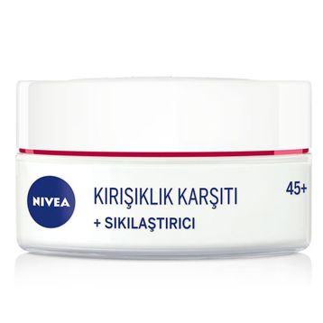 Nivea 45+ Yaş 2X50 ml Kırışıklık Karşıtı Sıkılaştırıcı Krem