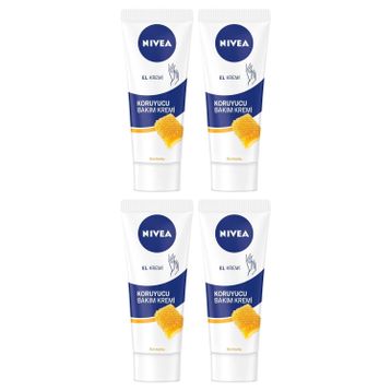 Nivea 4x75 ml Koruyucu Bakım El Kremi