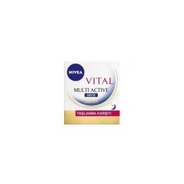 Nivea 50 ml Vital Soya Yaşlanma Karşıtı Gece Kremi