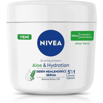 Nivea Aloe Hydration Vücut 400 ml El Vücut Kremi