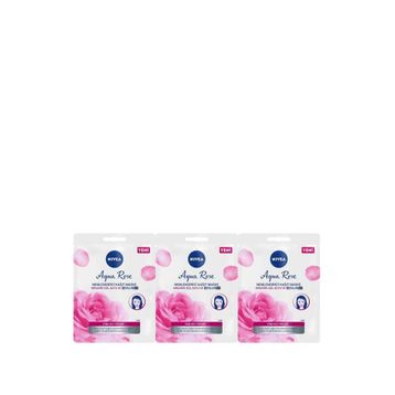 Nivea Aqua Rose Nemlendirici 3 Adet Kağıt Maske