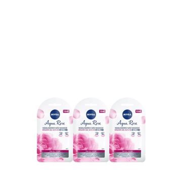 Nivea Aqua Rose Nemlendirici 3'lü Göz Maskesi