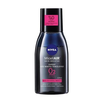 Nivea Bakım Yapan Çift Fazlı Hassas Göz Çevresi İçin 125 ml Göz Makyaj Temizleyici