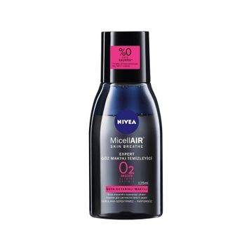 Nivea Bakım Yapan Çift Fazlı Hassas Göz Çevresi İçin 125 ml Göz Makyaj Temizleyici