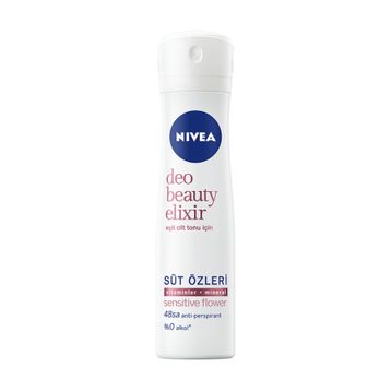 Nivea Beauty Elixir 150 ml Sensitive Flower Kadın Sprey Deodorant