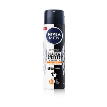 Nivea Black White Ultimate Impact 150 ml Erkek Sprey Deodorant