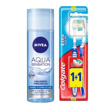 Nivea Canlandırıcı 150 ml Lotus Çiçeği Özlü ve 150 ml Badem Yağı Özlü Yüz Yıkama Köpüğü