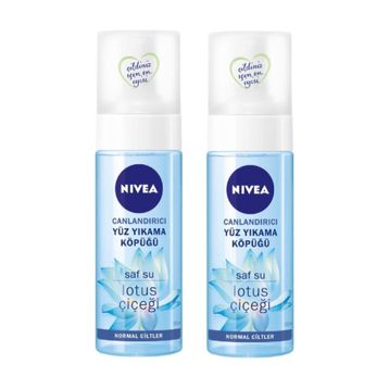 Nivea Canlandırıcı Normal Ciltler 2x150 ml Yüz Yıkama Köpüğü