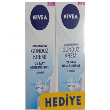Nivea Canlandırıcı SPF15 2x50 ml Gündüz Kremi