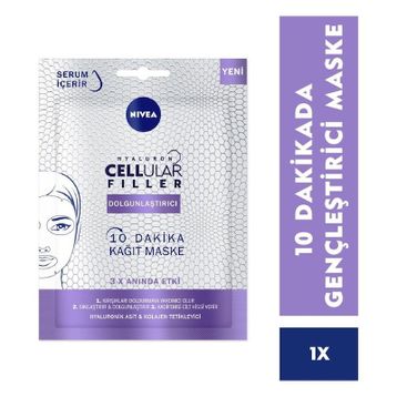 Nivea Celluar Filler Dolgunlaştırıcı 10 Dakika Kağıt Maske