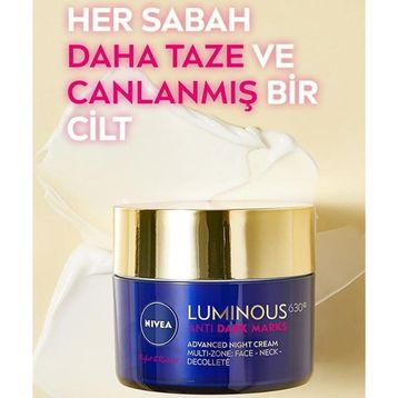 Nivea Cellular Luminous 630 40 ml Gece Leke Kremi