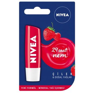 Nivea Çilek Dudak 4.8 g Bakım Kremi