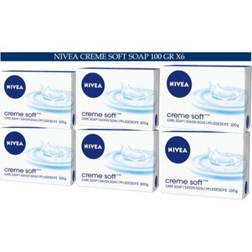 Nivea Cream Care 6x100 gr Sabun