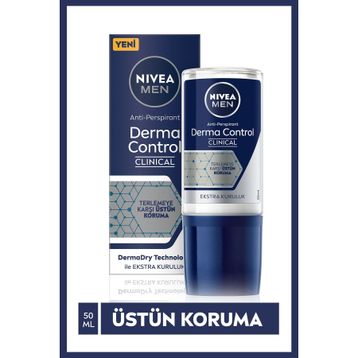 Nivea Derma Control Clinical 50 ml Erkek Roll-on Deodorant