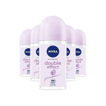 Nivea Double Effect 5x50 ml Kadın Roll-On
