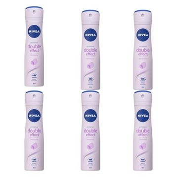 Nivea Double Effect Mor Düşler 150x6 ml Kadın Deodorant