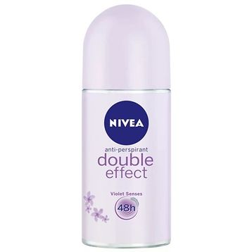 Nivea Double Effect Mor Düşler 4x50 ml Deodorant Roll-On