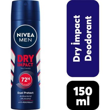 Nivea Dry impact 150 ml Erkek Deodorant