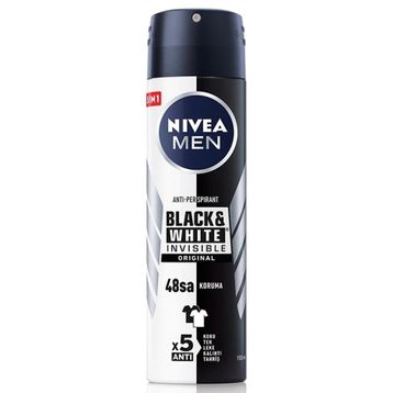Nivea Erkek Black & White 150 ml Deodorant