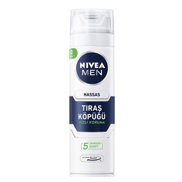 Nivea For Men 200 ml Hassas Ciltler için Koruyucu Erkek Tıraş Köpüğü
