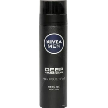 Nivea Formen Deep Dimension 200 ml Aktif Karbonlu Tıraş Jeli