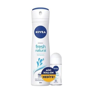 Nivea Fresh 150 ml Deodorant ve 25 ml Kadın Roll-on