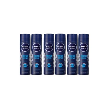 Nivea Fresh Active 6x150 ml Erkek Deodorant