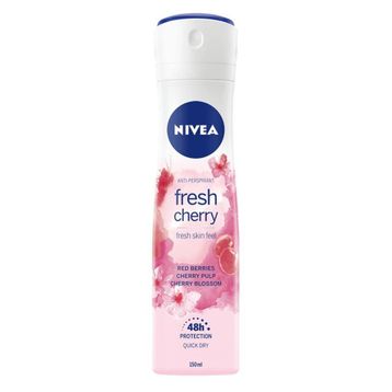 Nivea Fresh Cherry 150 ml 48 Saat Koruma Sprey Deodorant