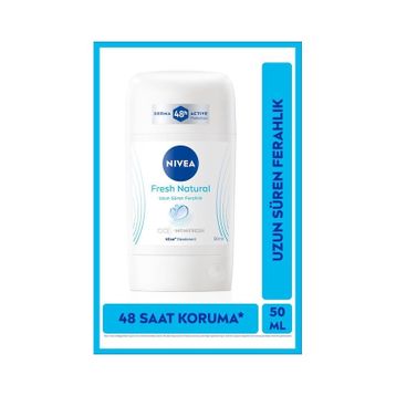 Nivea Fresh Natural 50 ml Alüminyumsuz Kadın Stick Deodorant
