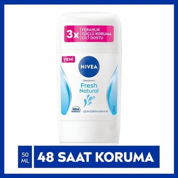 Nivea Fresh Natural 50 ml Alüminyumsuz Kadın Stick Deodorant
