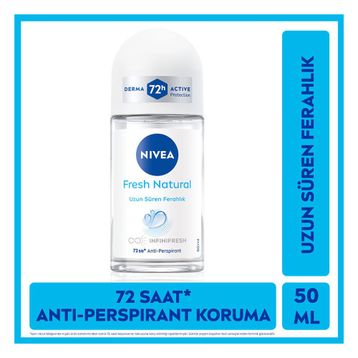 Nivea Fresh Natural 5x50 ml Kadın Roll-On