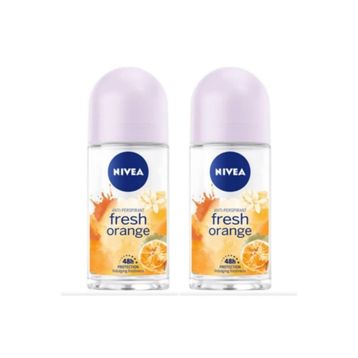 Nivea Fresh Orange 2x50 ml Kadın Roll-On
