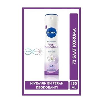 Nivea Fresh Sensation 150 ml Kadın Sprey Deodorant