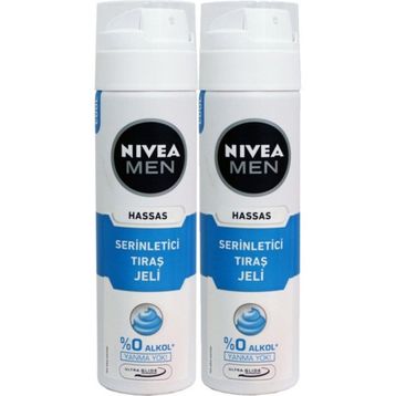 Nivea Hassas 2x200 ml Tıraş Jeli