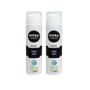 Nivea Hassas 2x200 ml Tıraş Jeli