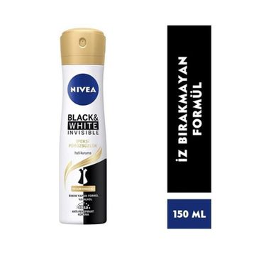 Nivea Invisible Black White İpeksi Pürüzsüzlük 5x150 ML Kadın Sprey Deodorant