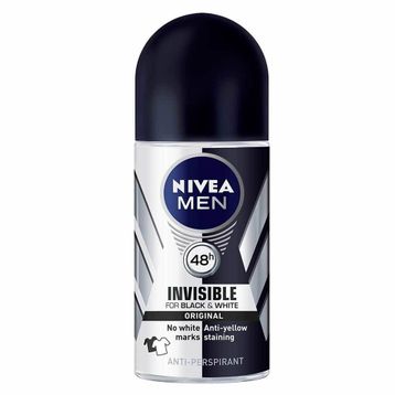 Nivea Invisible Black White Original 50 ml Erkek Roll-On Deodorant