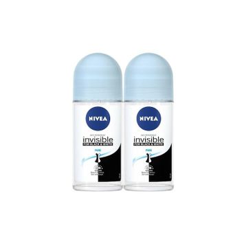 Nivea Invisible Black & White Pure 2x150 ml Kadın Deodorant