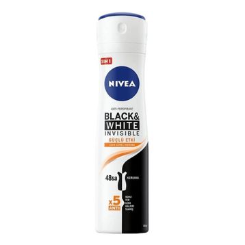Nivea Invisible Black&White Güçlü Etki 150 ml Kadın Sprey Deodorant