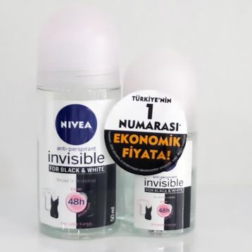Nivea İnvisible Clear 25 ml Kadın Roll-On Deodorant